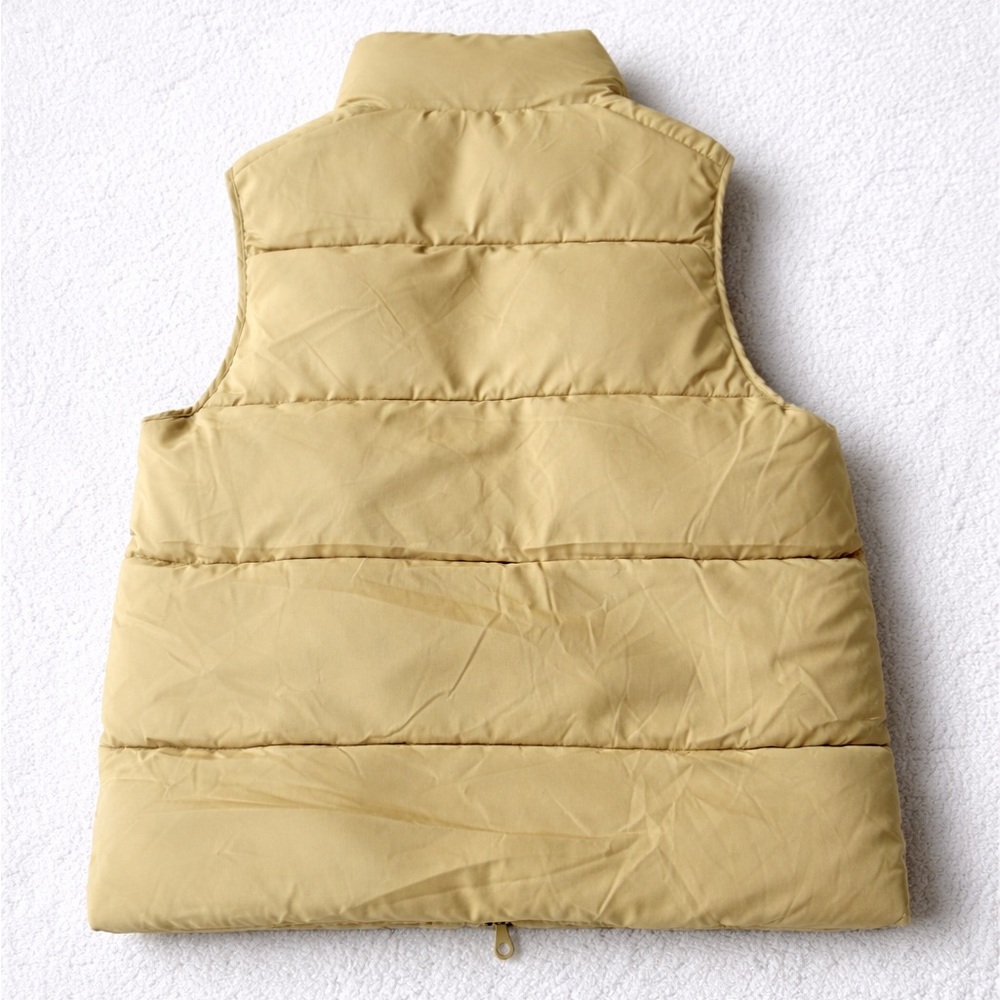 Girlfriend Collective For Everyone golden plus size puffer vest size 5‎ - Picture 3 of 5